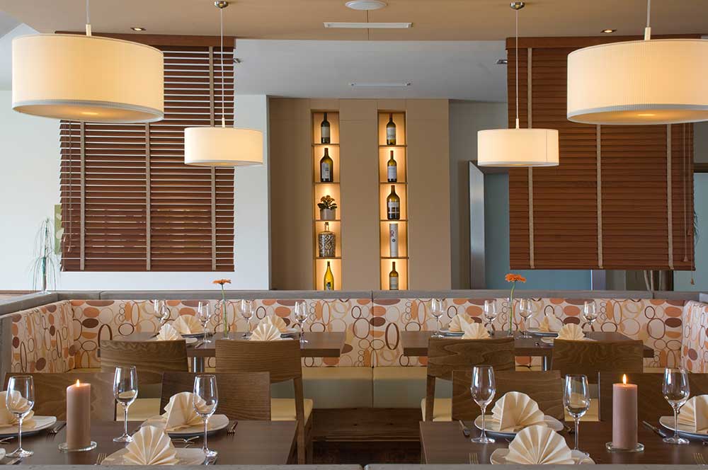 Moderne stilvolles Restaurant