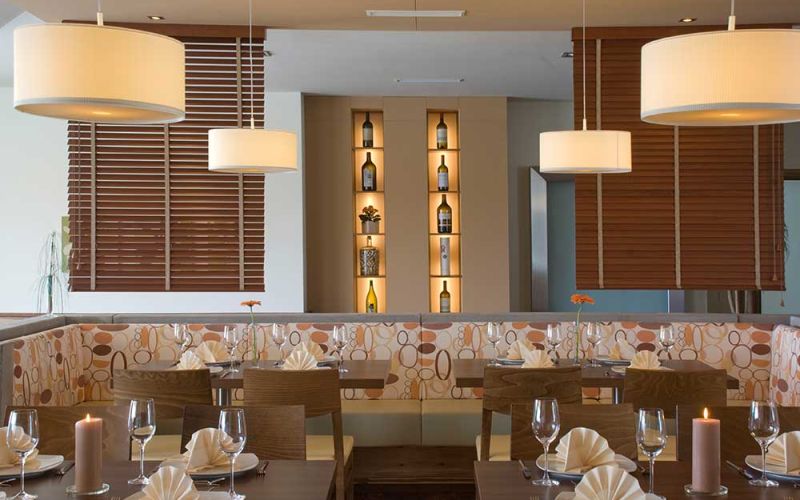 Moderne stilvolles Restaurant